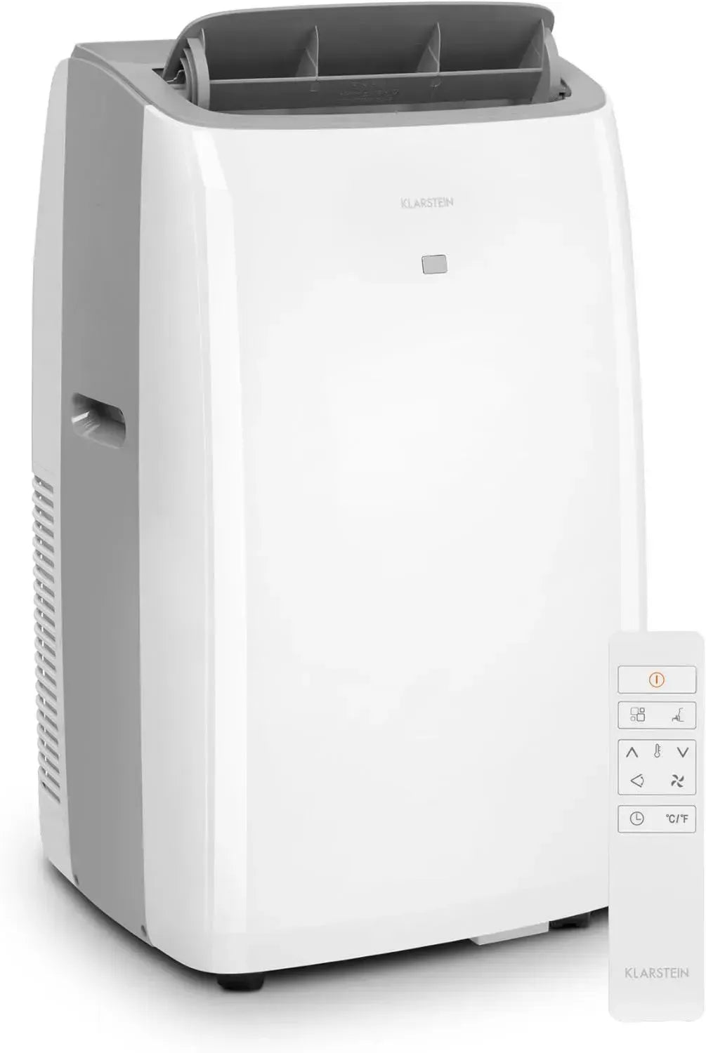 Klarstein Grandbreeze Pro 14K – Mobiles Klimagerät mit Entfeuchter & Ventilator, 14000 BTU, Effizienzklasse A, Weiß