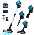 Kabelloser Handstaubsauger 18V für Makita Akkus, 2-Stufig, 16000Pa Saugkraft, 800mL Behälter, Auto & Heim, Blau, 1 Batterie