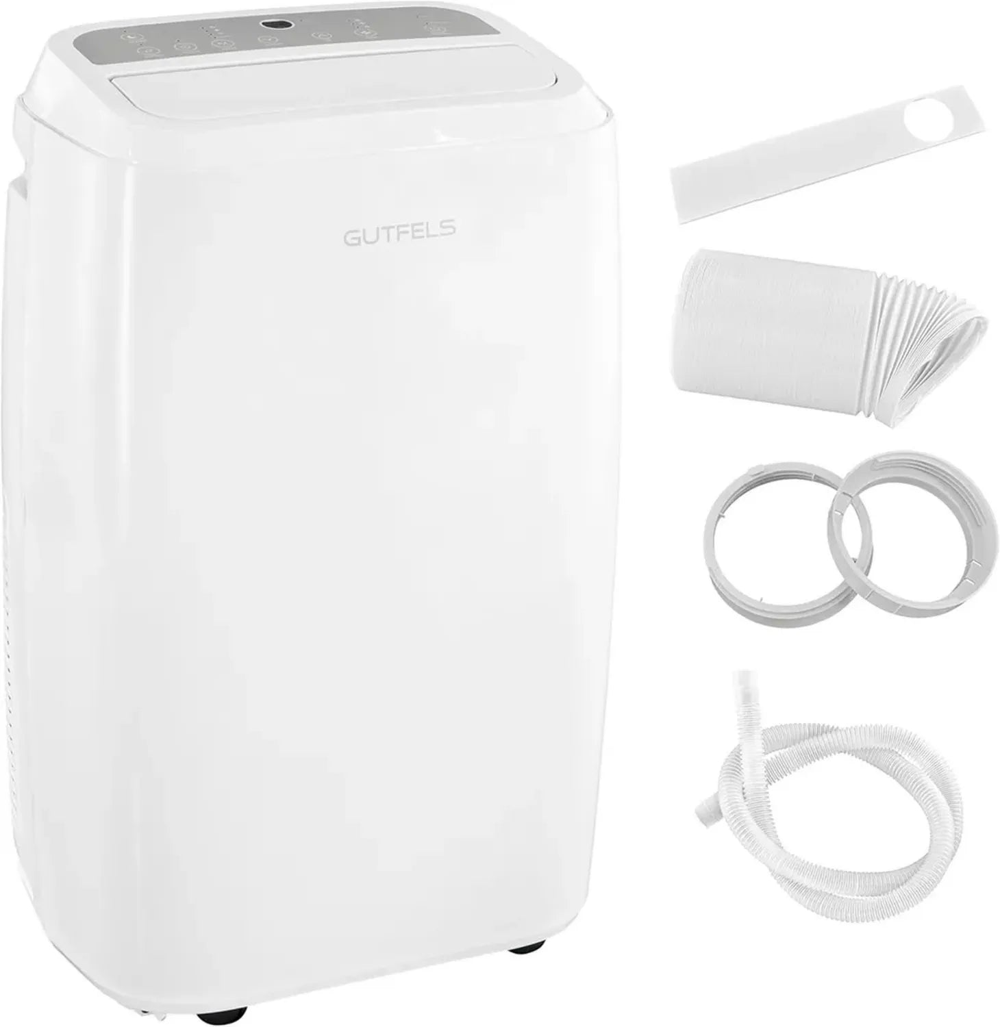 Effiziente mobile Klimaanlage 3-in-1, 14000 BTU, 4,0 kW, geeignet für 45m², 36L/Tag Entfeuchtung