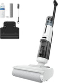 Kabelloser Nass-Trockensauger JONR ED12 Lite mit Akku, 3-in-1 Wisch- und Saugfunktion, Selbstreinigung, ideal für Tierhaare und Hartböden, Anti-Verwicklungs-Technologie