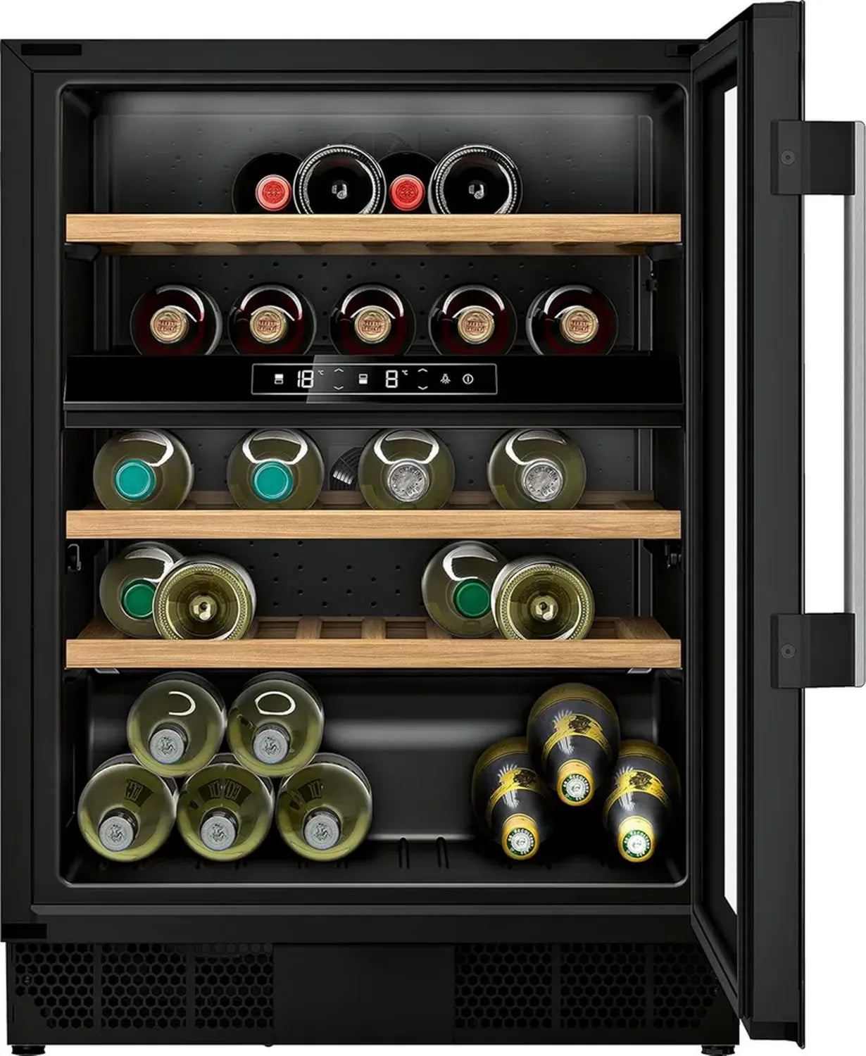 NEFF N70 Unterbau-Weinkühlschrank, 82x60 cm, 120 L, moderne Lagerung
