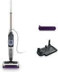 Shark 3-in-1 Dampfreiniger für Hartböden, chemiefreie Reinigung, 420ml Tank, inklusive Extra-Bürstenrolle und Aufbewahrung, Weiß
