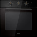 COMFEE' Einbaubackofen, 60L, Energieklasse A, 8 Programme, AirFry, einfache Reinigung, abnehmbare Tür, schwarz